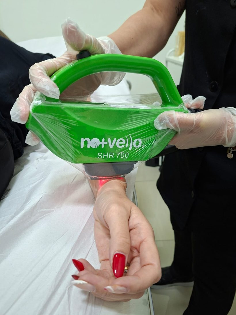 Depilação a laser com tecnologia No+Vello SHR 700